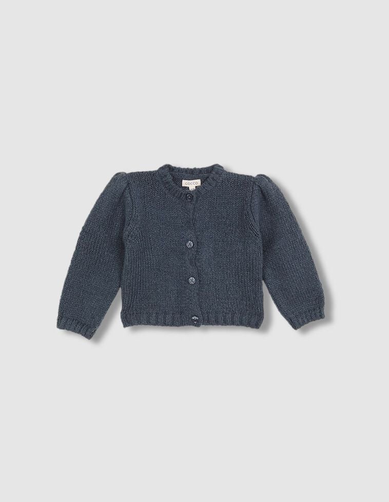 Veste bouffante verte
