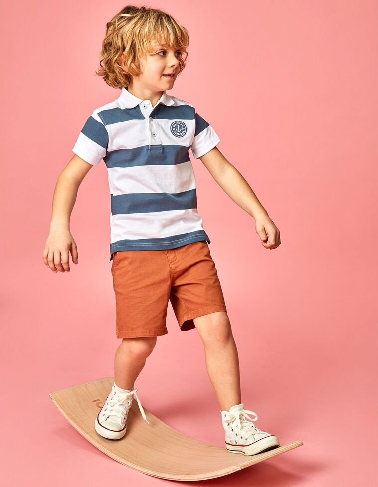 Bermuda chino color mattone