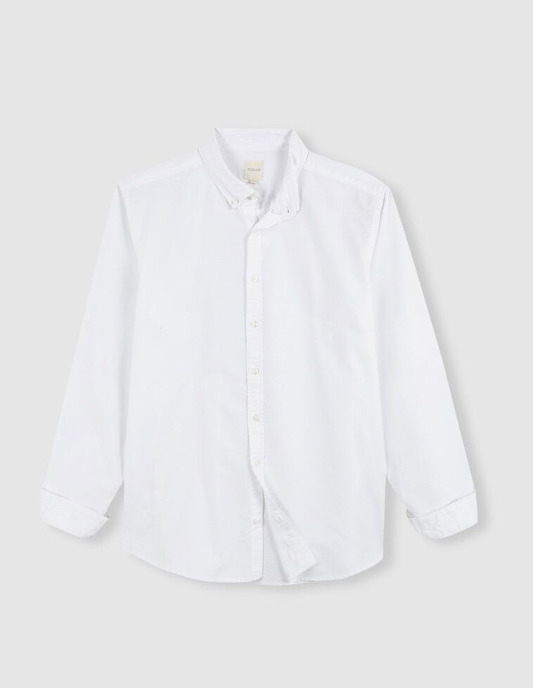 Camicia oxford bianca