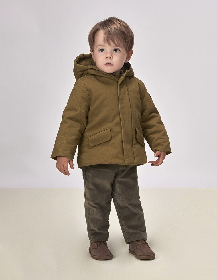 Parka Cammello Scuro