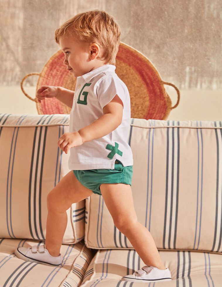 Bloomer chino color verde