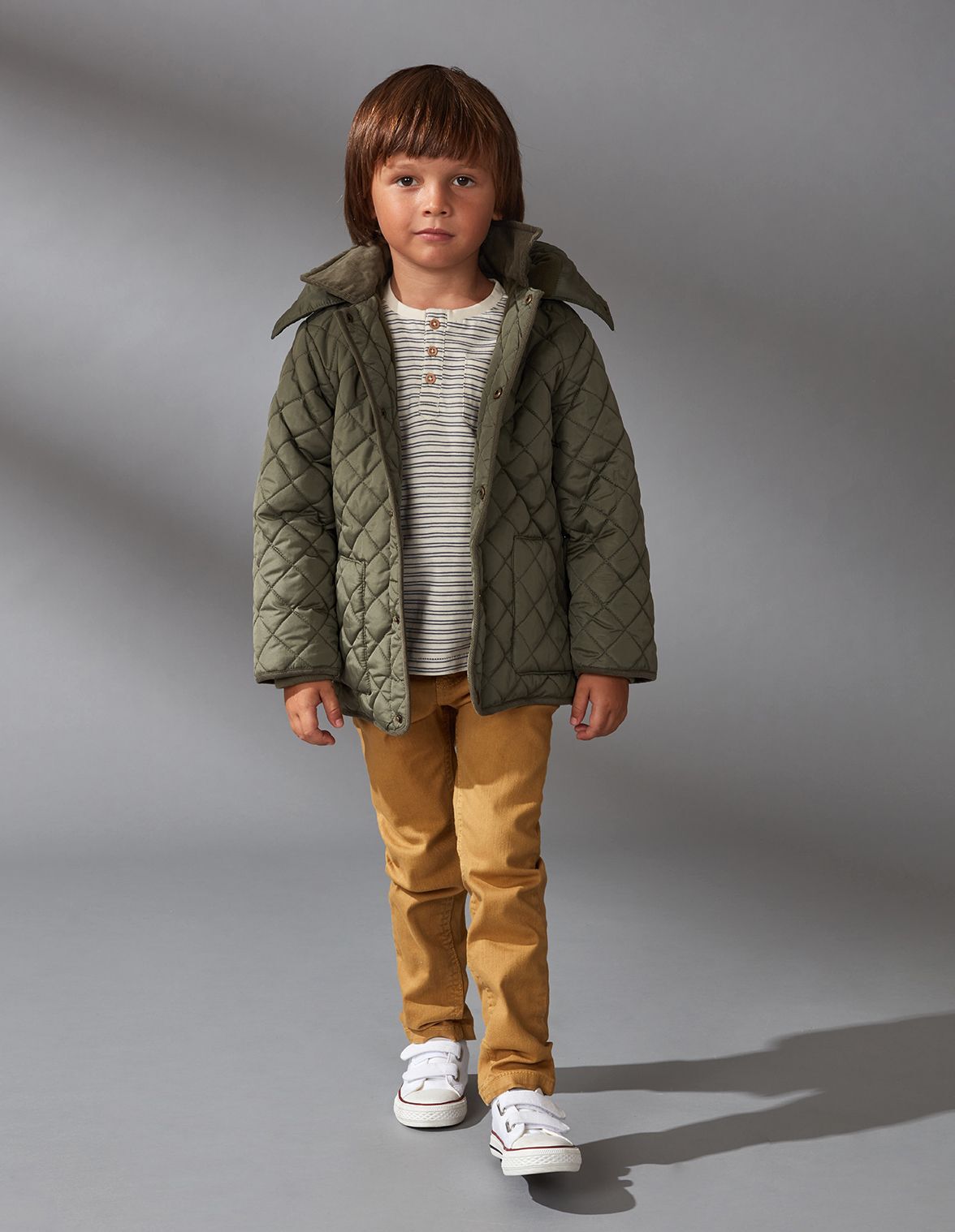 Manteau matelass capuche amovible Enfant Gocco