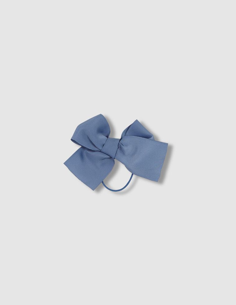 Cravate élastique bleu clair