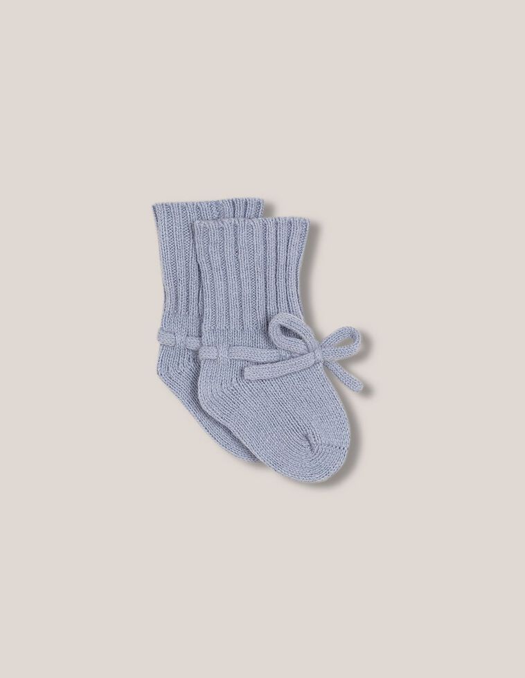 Chaussons hauts bleus