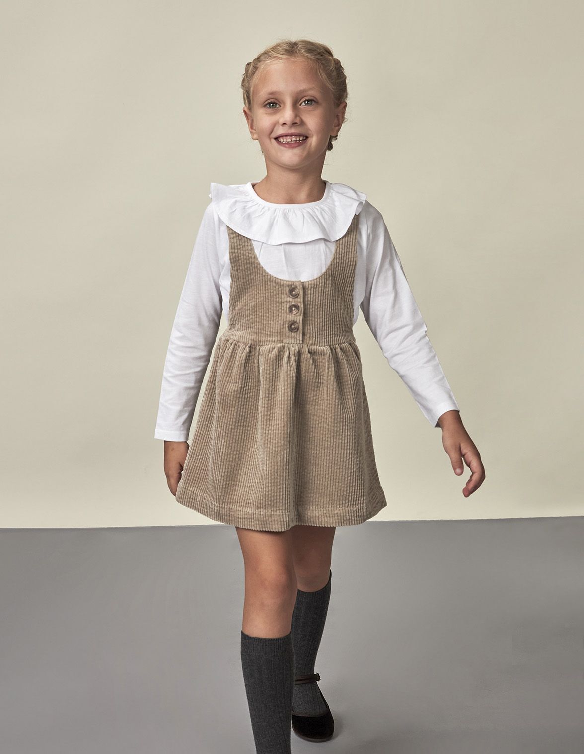 Robe chasuble sales velours cotele