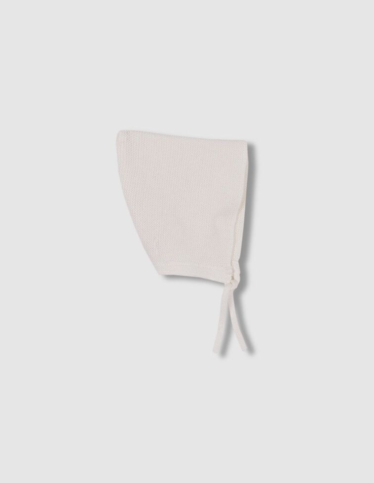 Cuffietta color bianco sporco