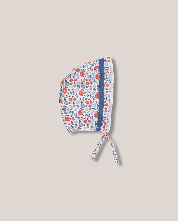 Capa flor fluor branco/a