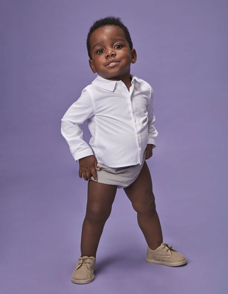 Chemise oxford blanche