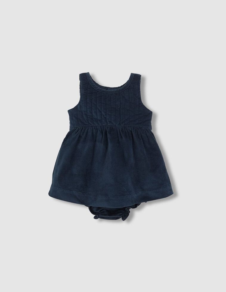 Robe chasuble en velours côtelé vert Robe chasuble en velours côtelé vert