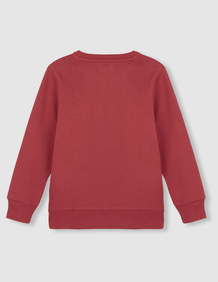 Suéter vermelho-morango "Mount Rainier"