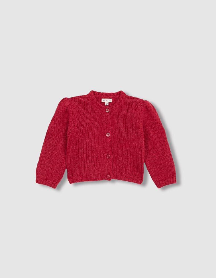 Veste bouffante rose