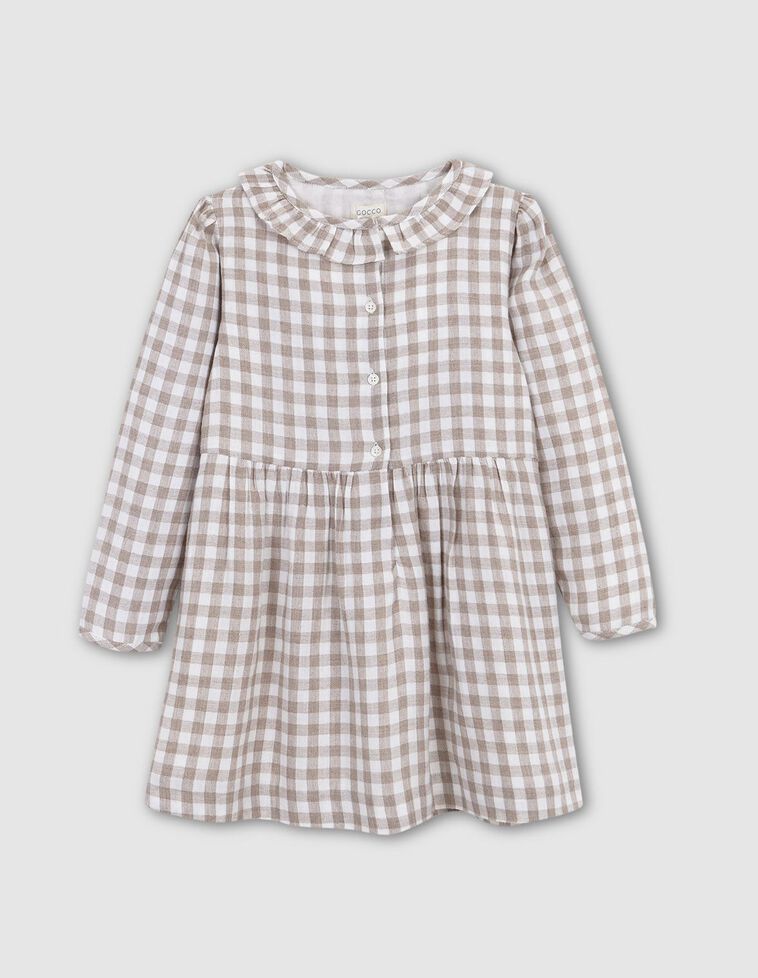 Vestito viyella stampato