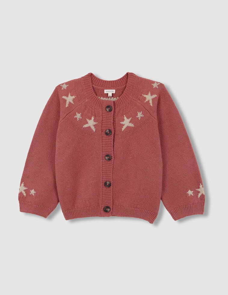 Veste à étoiles rouge