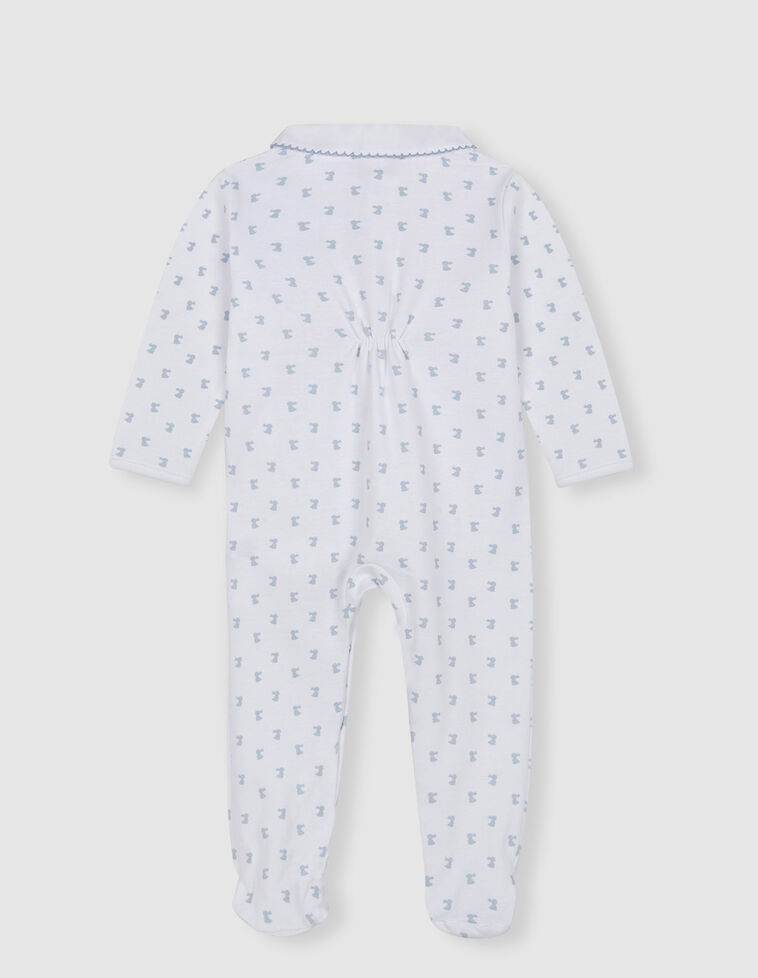 Pyjama mit Druck "Kleine Häschen"