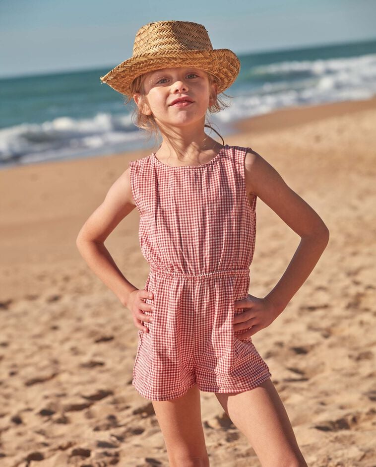 Macac&atilde;o de xadrez coral