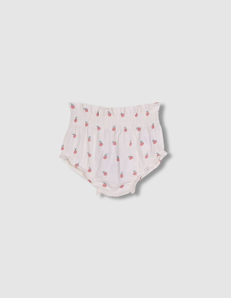 Bloomer imprimé blanc