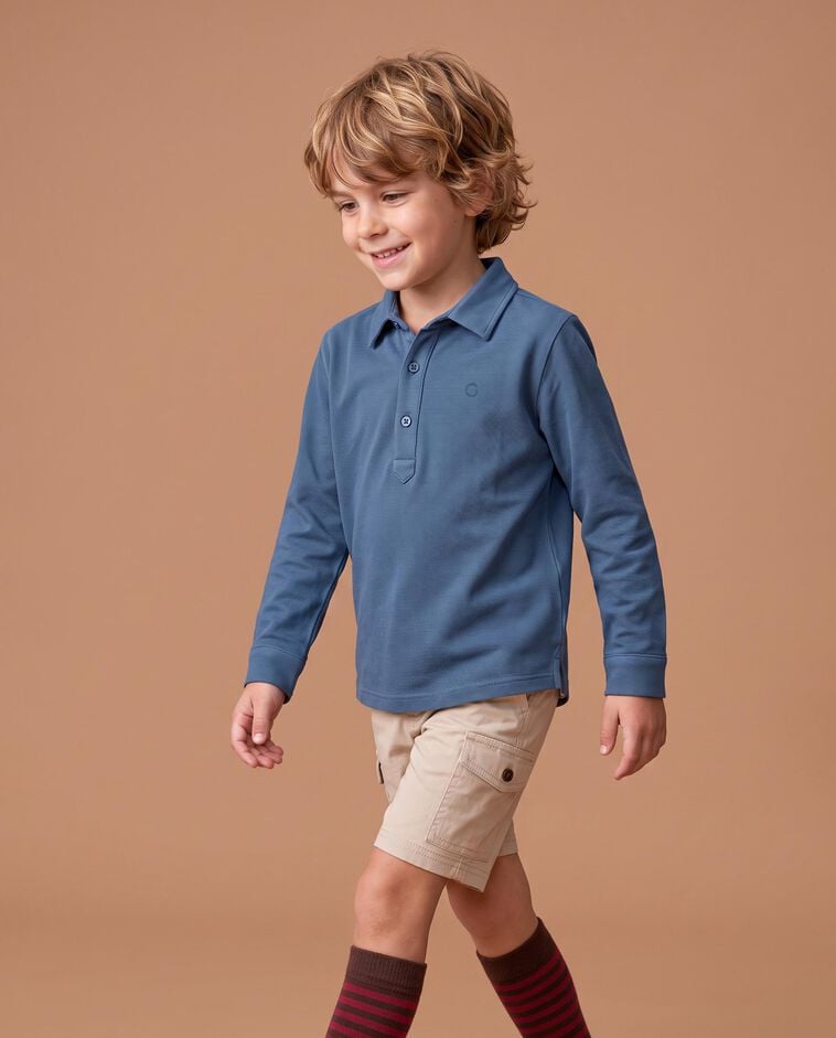 Polo verde bambino