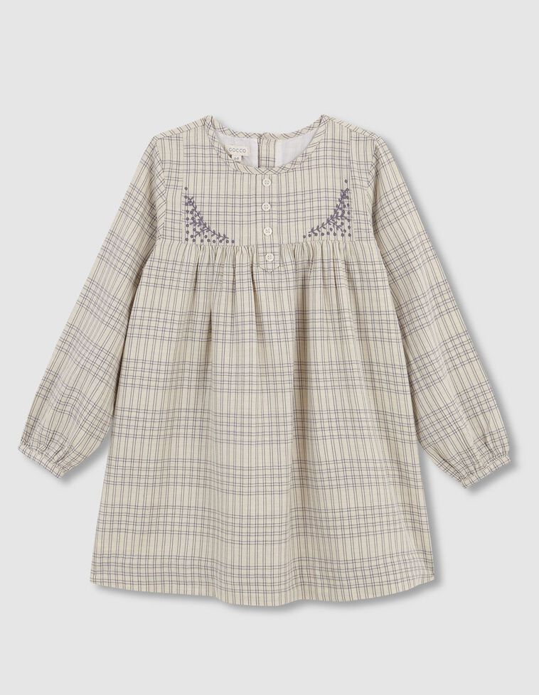 Vestito viyella stampato