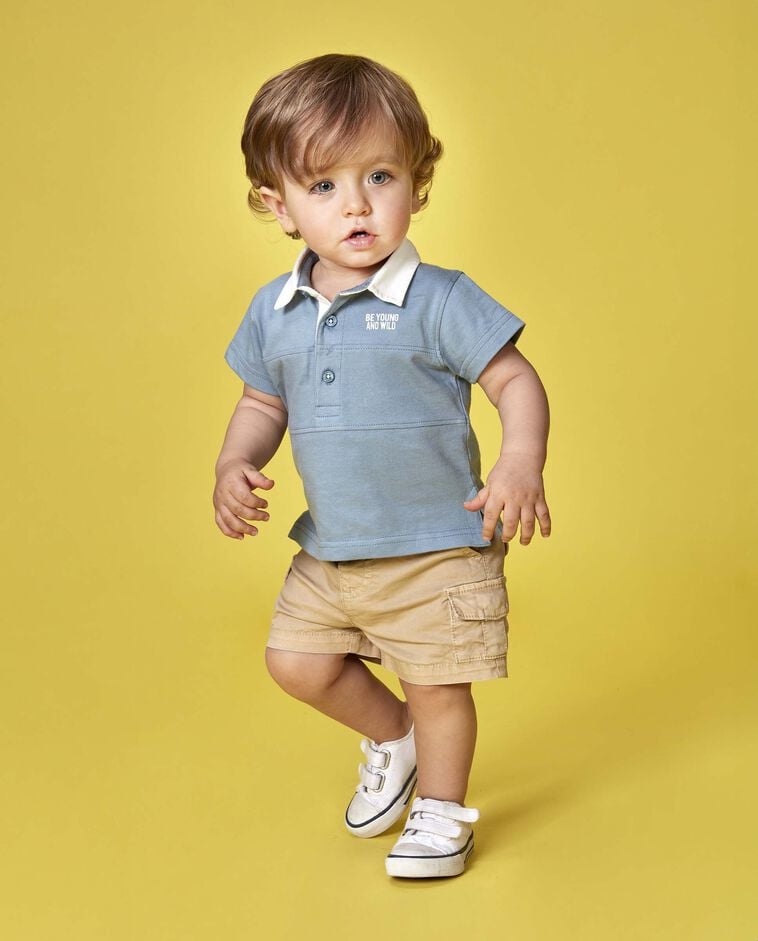 Polo Thunder bleu clair