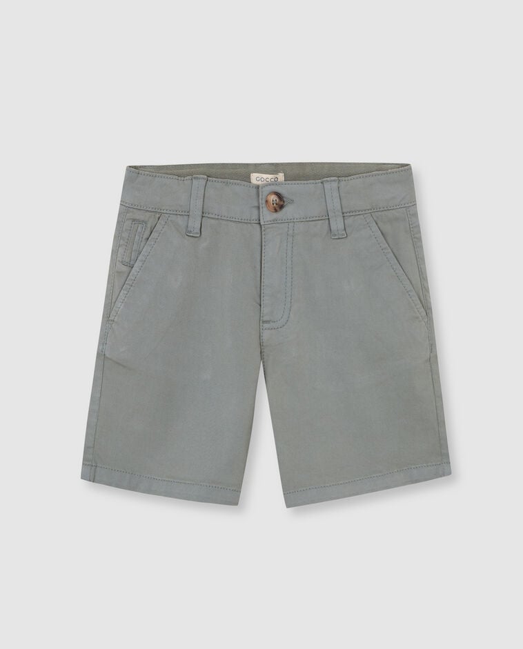 Kurze Chinos in Gr&uuml;n