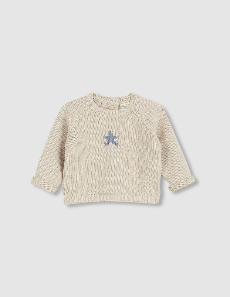 Maglione in maglia stella