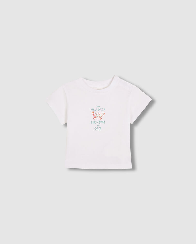 T-shirt Mallorca blanc