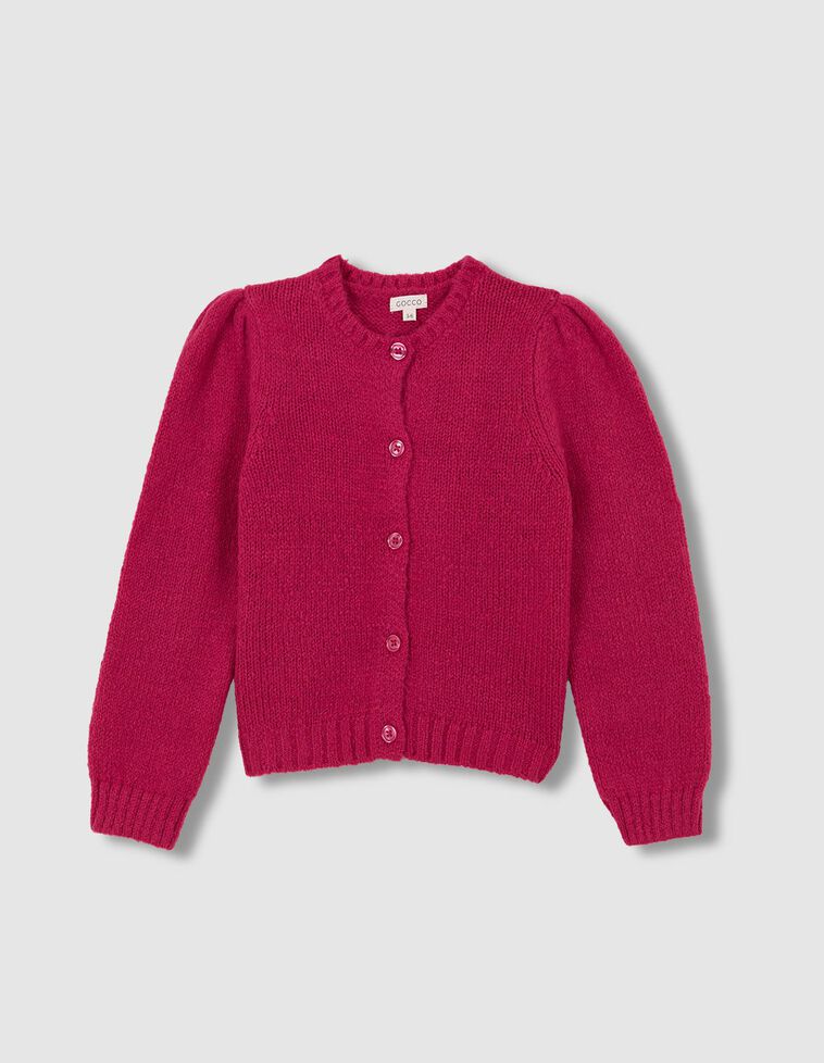 Veste bouffante rose