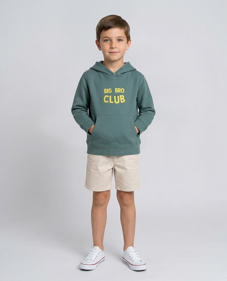 Sweat-shirt big brother verde