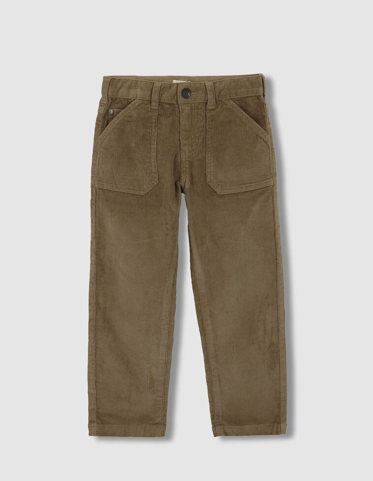 Pantaloni con tasche verde