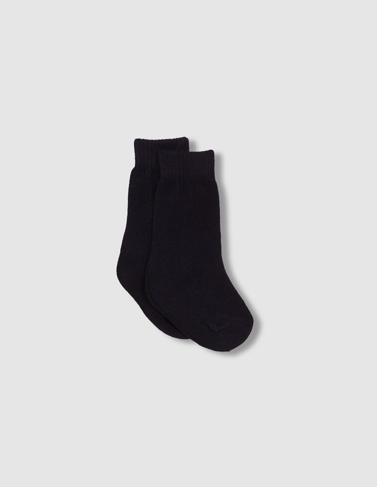 Einfarbige Socken