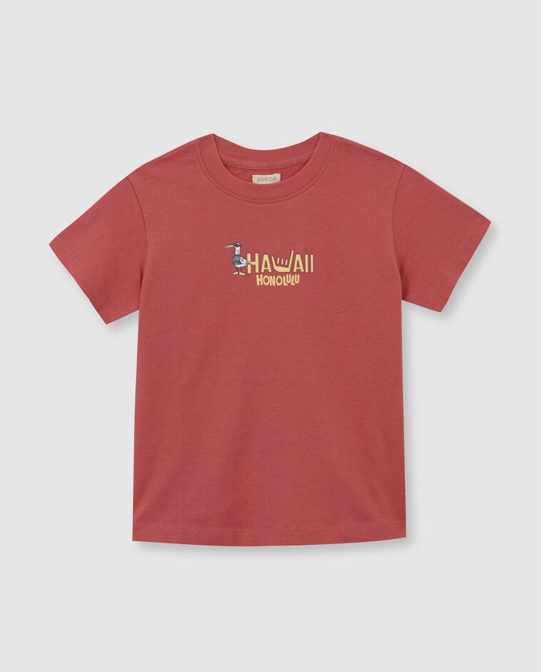 T-shirt &agrave; motif rose