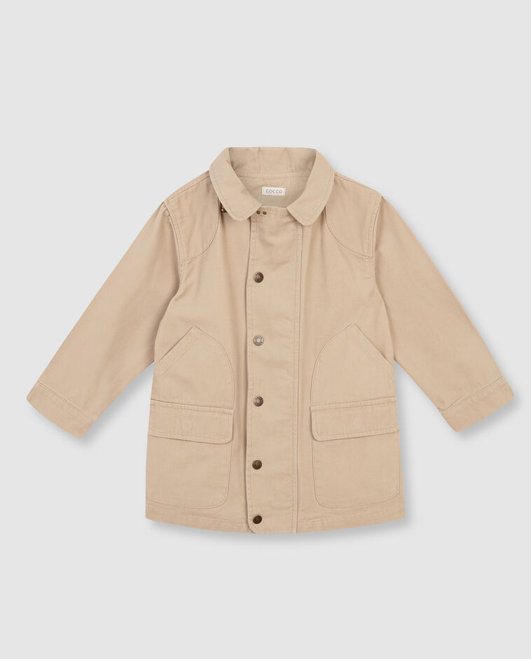 Parka marron