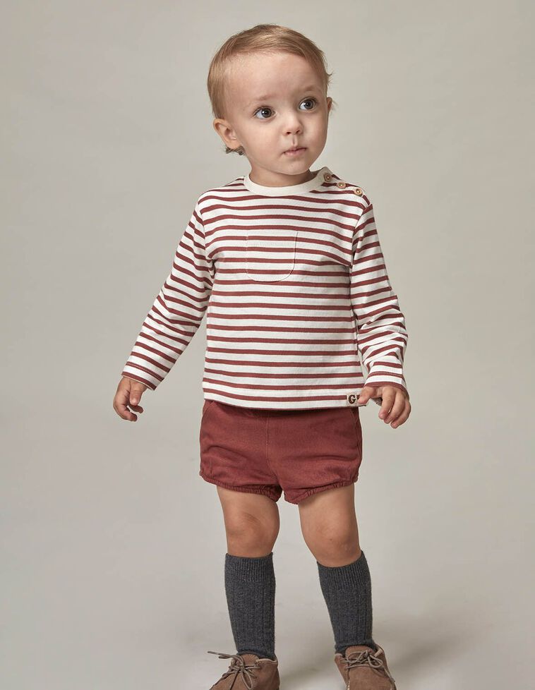 Bloomer en sergé rouge