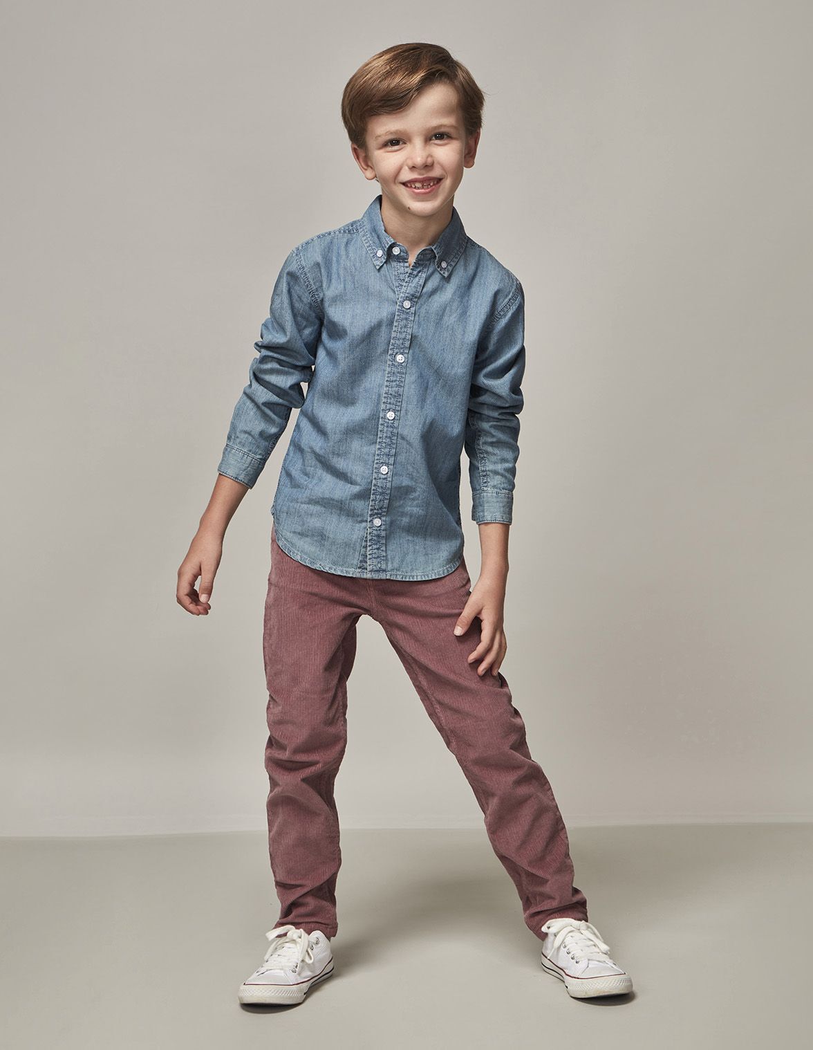 Chemise jean denim Gar on Gocco