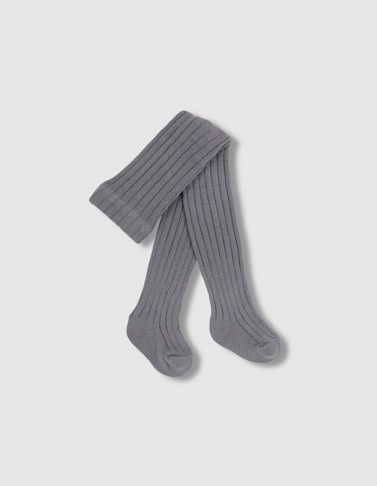 Calzamaglie a costine verde scuro