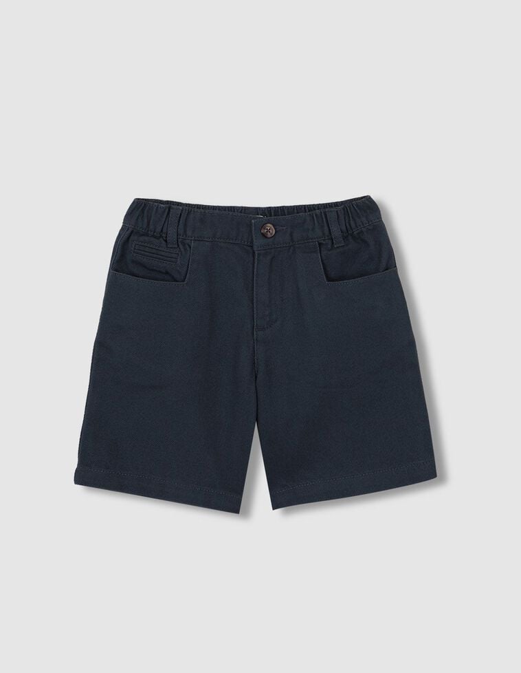 Short à poches bleu clair