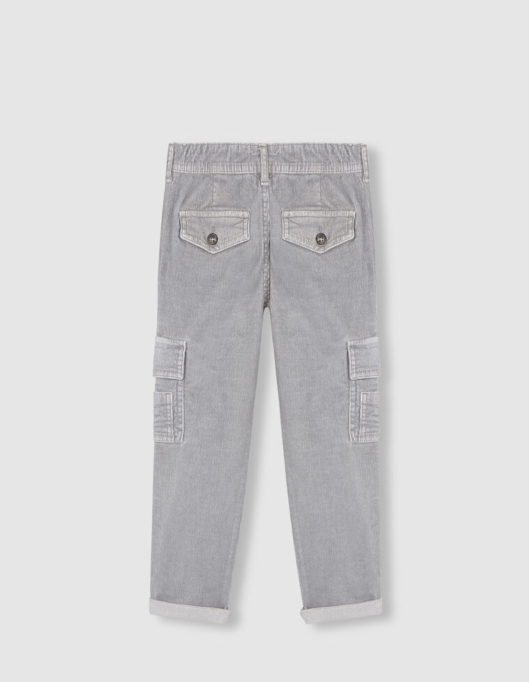 Pantalon cargo gris