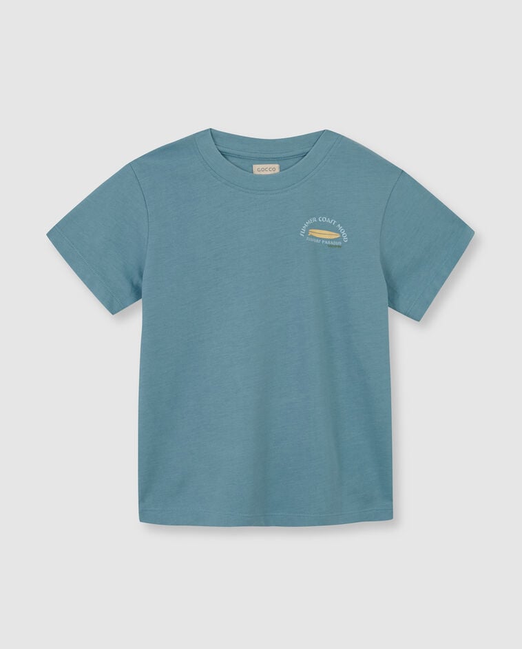 T-shirt Summer bleu