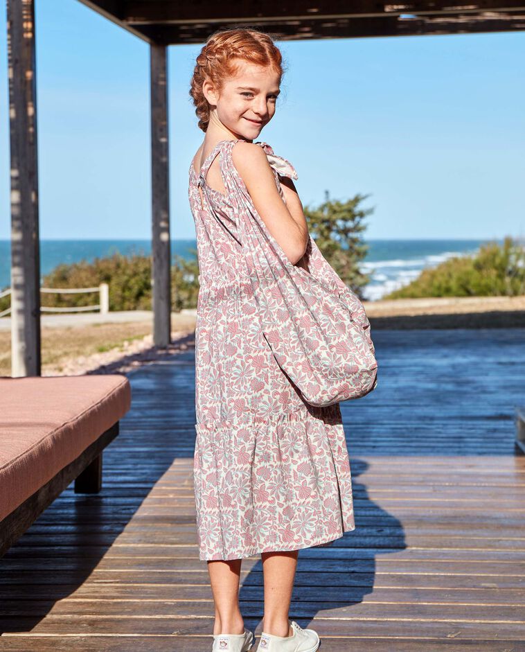 Sac nou&eacute; beige clair