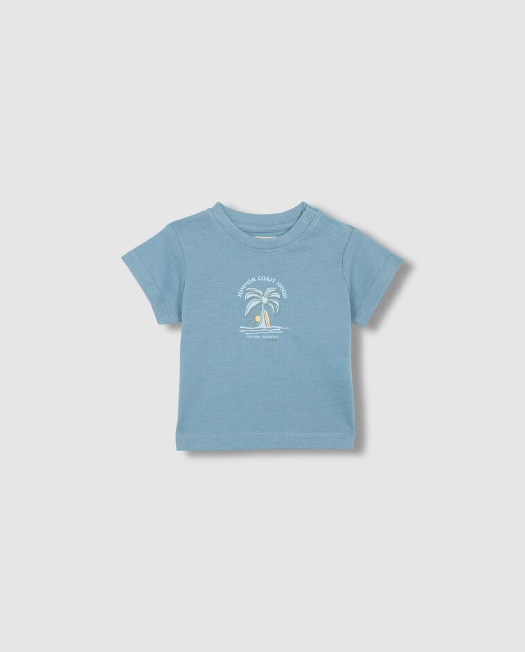 T-shirt Summer bleu