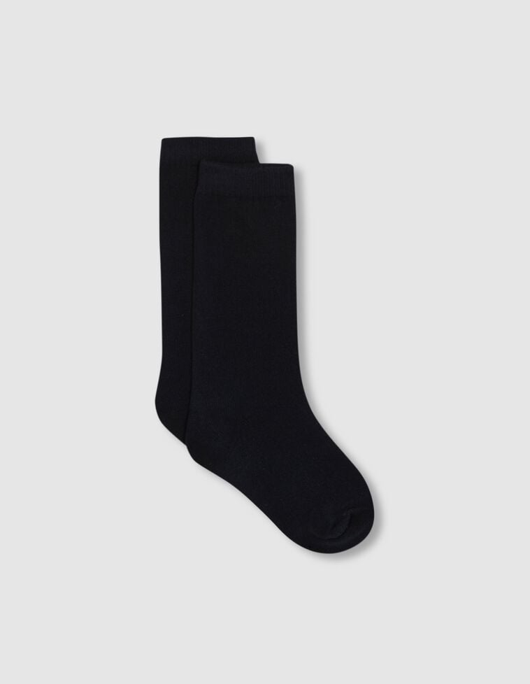 Chaussettes unies vertes