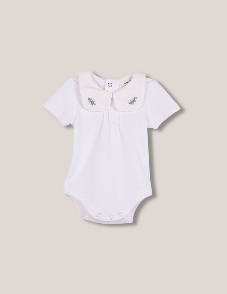 Body com gola marinheiro branco