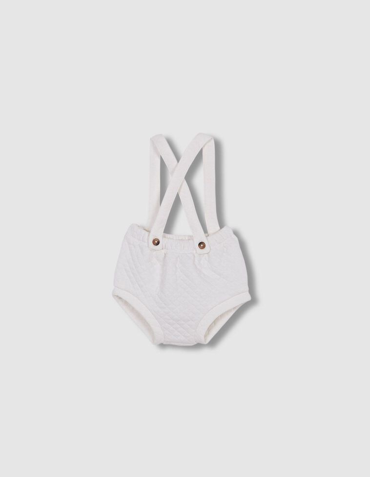 Bloomer imbottito color bianco sporco