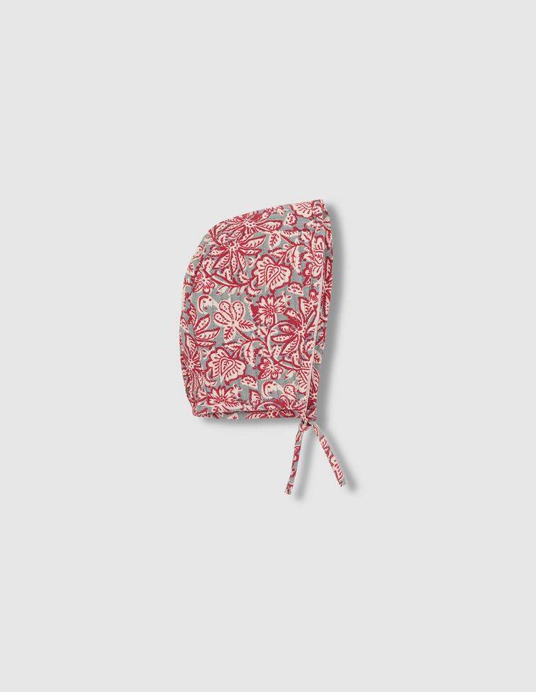 Capuche matelassée vert foncé