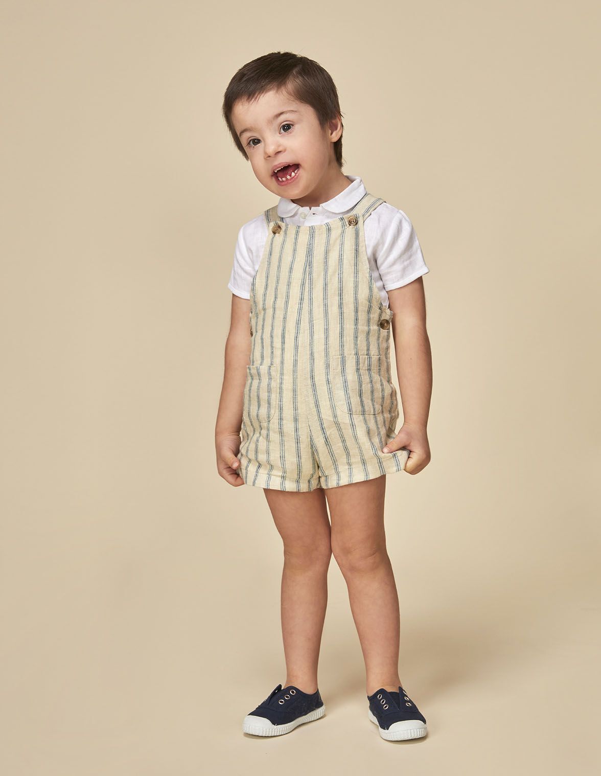 Camicia di lino neonato best sale