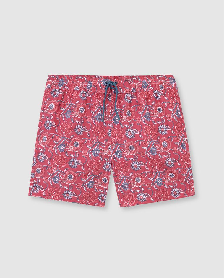 Maillot de bain p&egrave;re imprim&eacute; rose