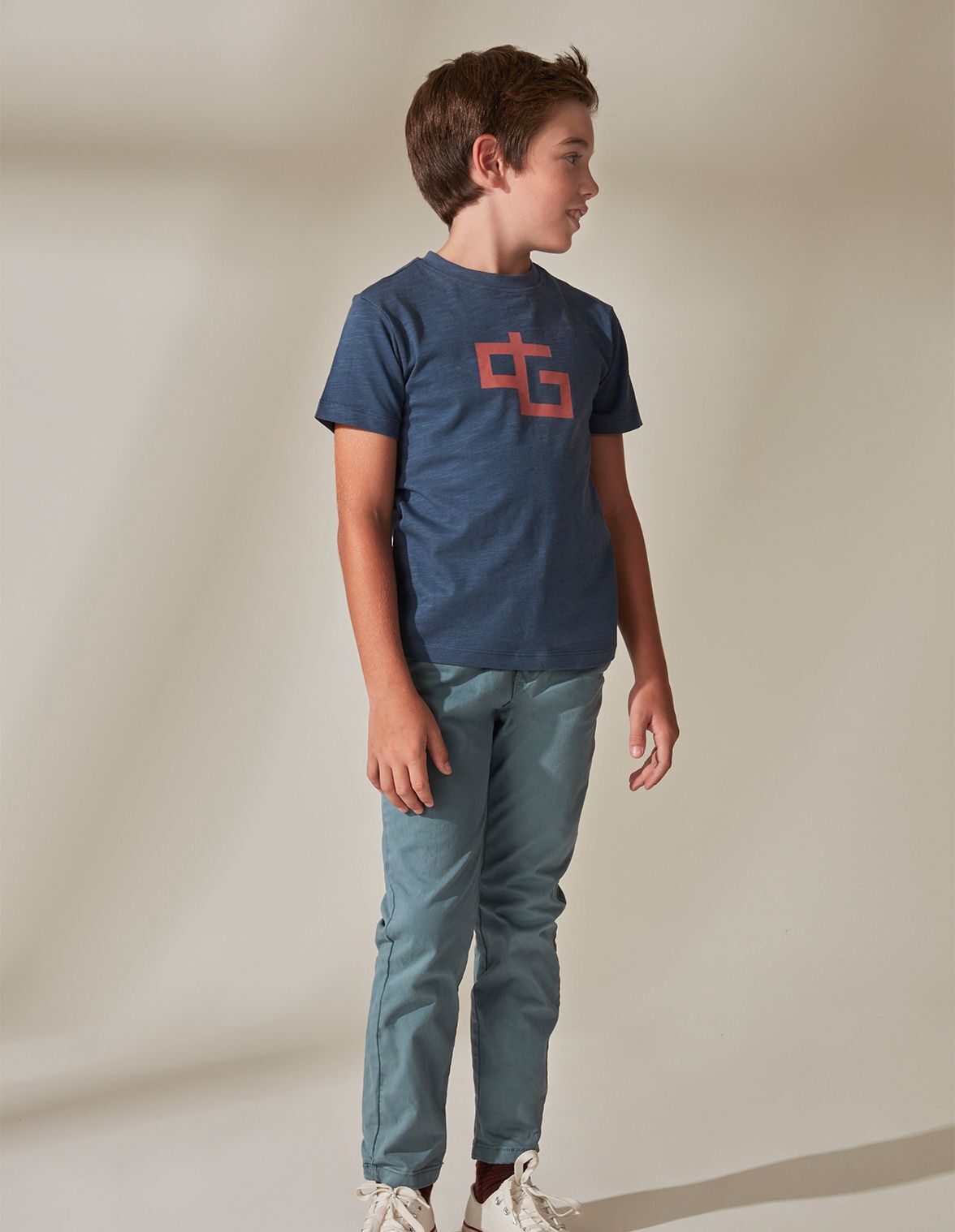 Pantalon shop elastique enfant