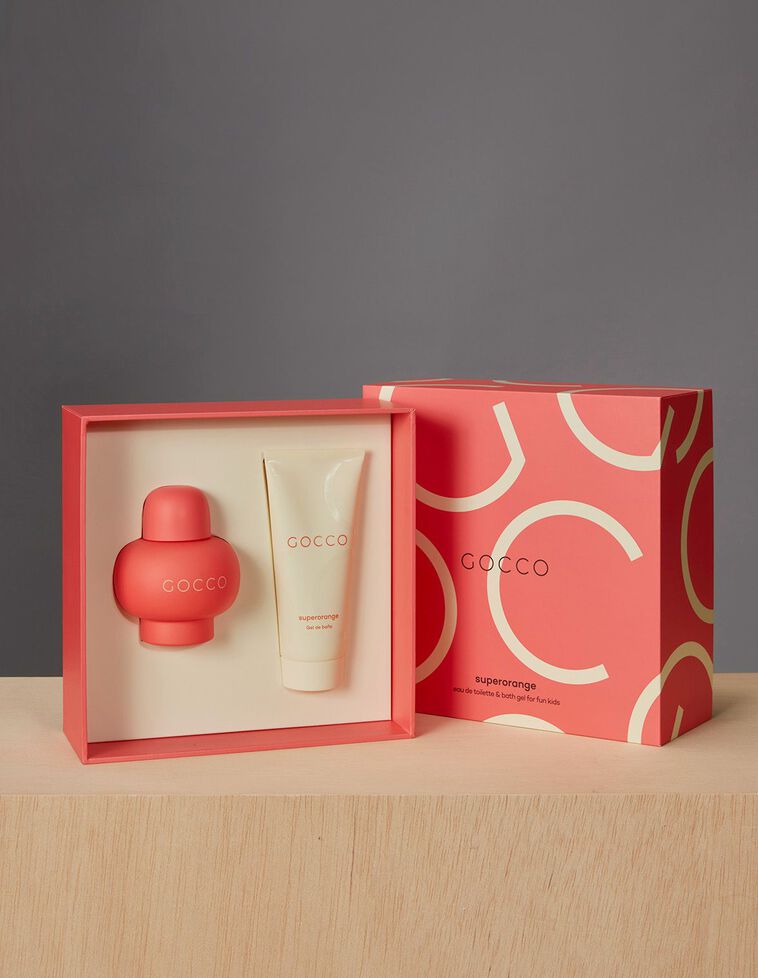 Colônia superorange unissex + gel