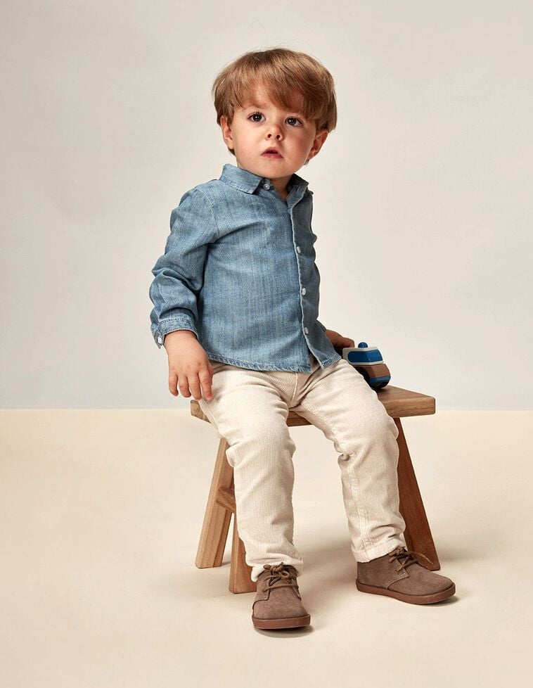 Chemise B&eacute;b&eacute; Denim Denim