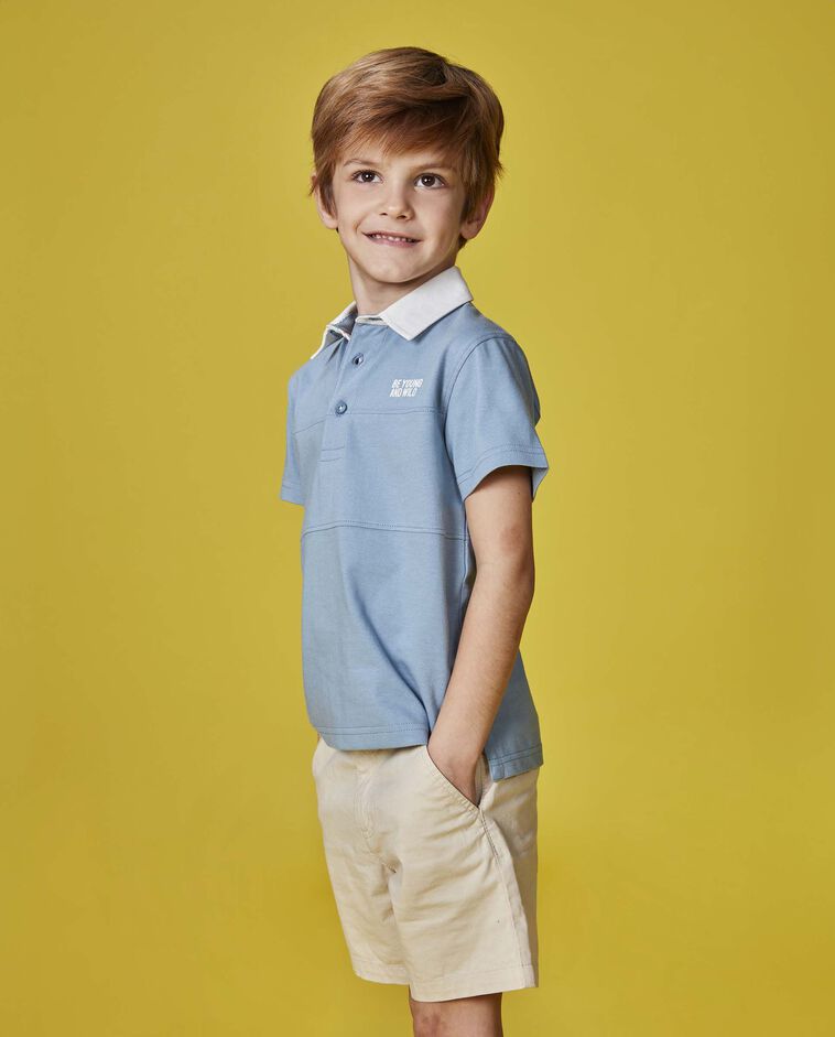 Polo Thunder bleu clair